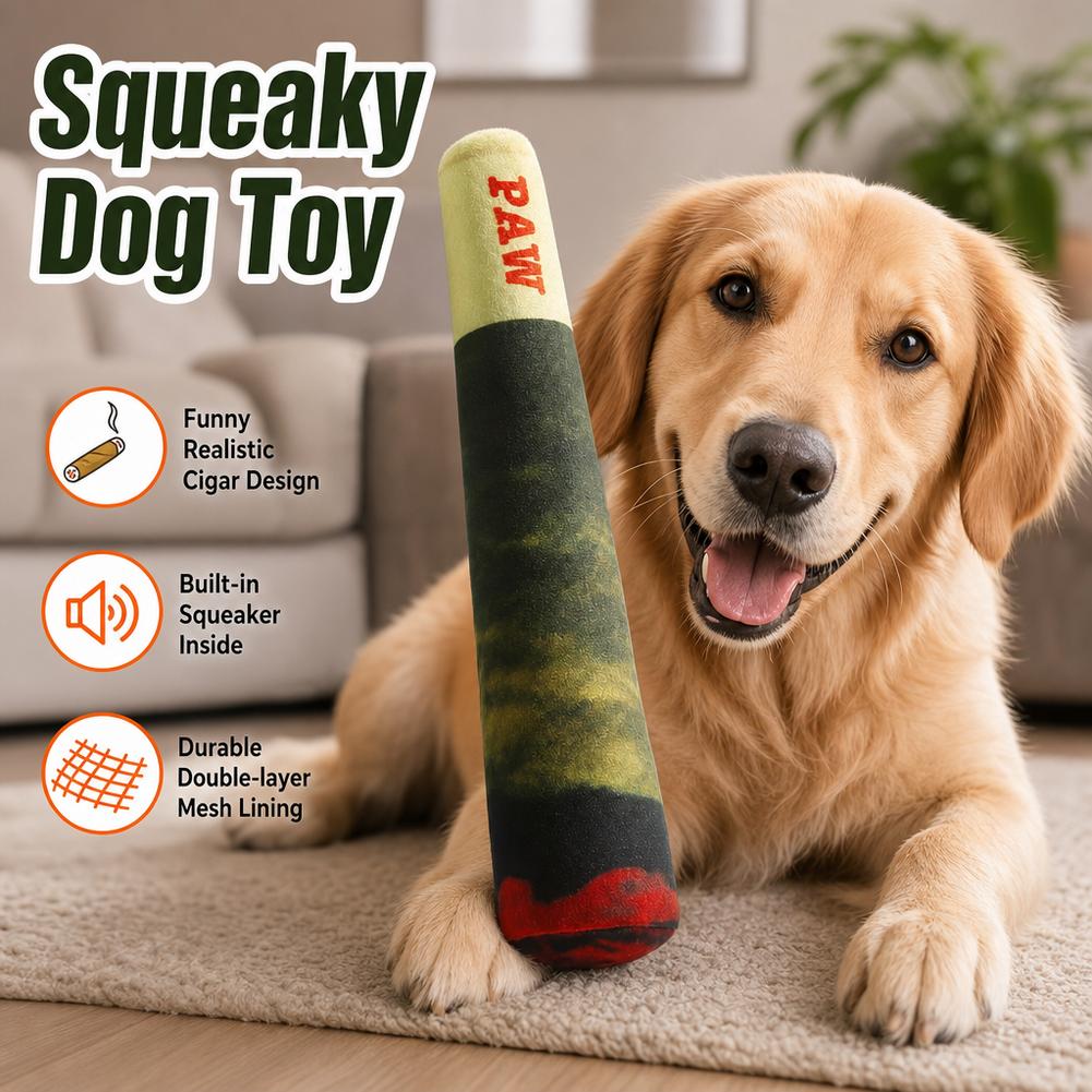 Indestructible Dog Chew Toy - Jouets interactifs pour chiens avec son,