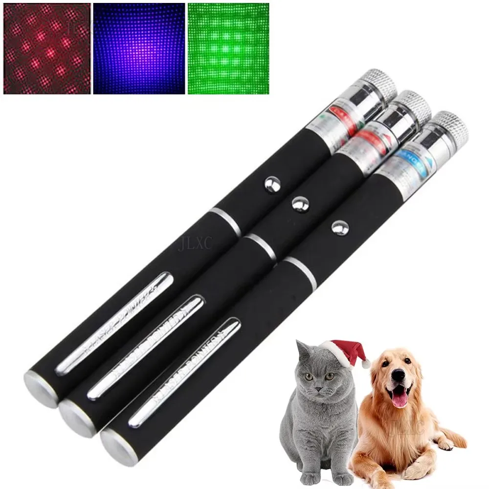 Laser Pointer Cat Toy Automatic - Pointeur laser vert et rouge 2-en-1,
