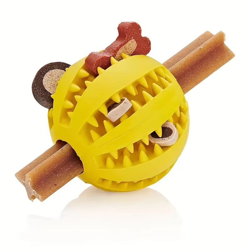 Dog Puzzle Feeder Toy - 1/2 pièces Balle de jeu pour