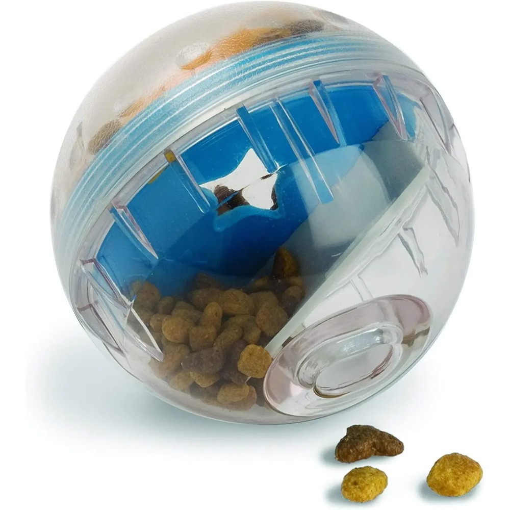 Dog Puzzle Feeder Toy - IQ Treat Ball, jouet distributeur de