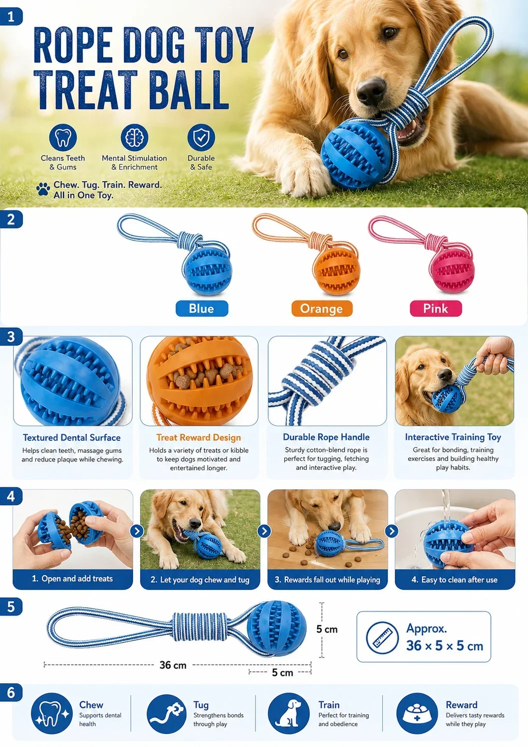 Jouet pour chien en caoutchouc - Rubber Treat Dispensing Dog Toy avis et prix