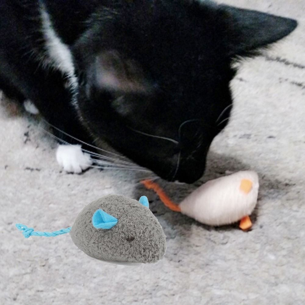 Jouet d'entraînement pour chat - Catnip Interactive Plush Mouse avis et prix