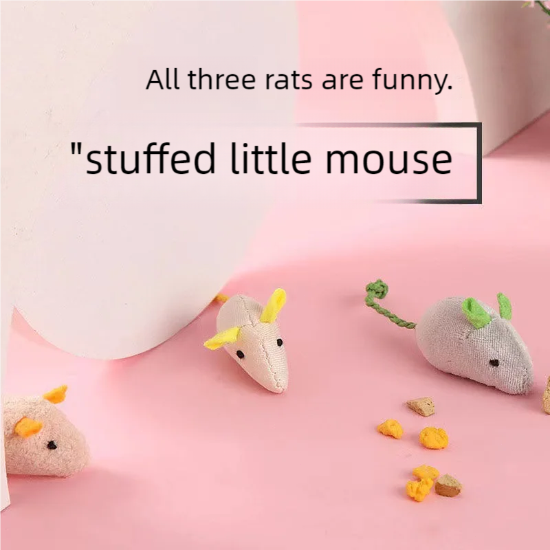 Herbe-aux-chats souris chat jo - Catnip Interactive Plush Mouse avis et prix