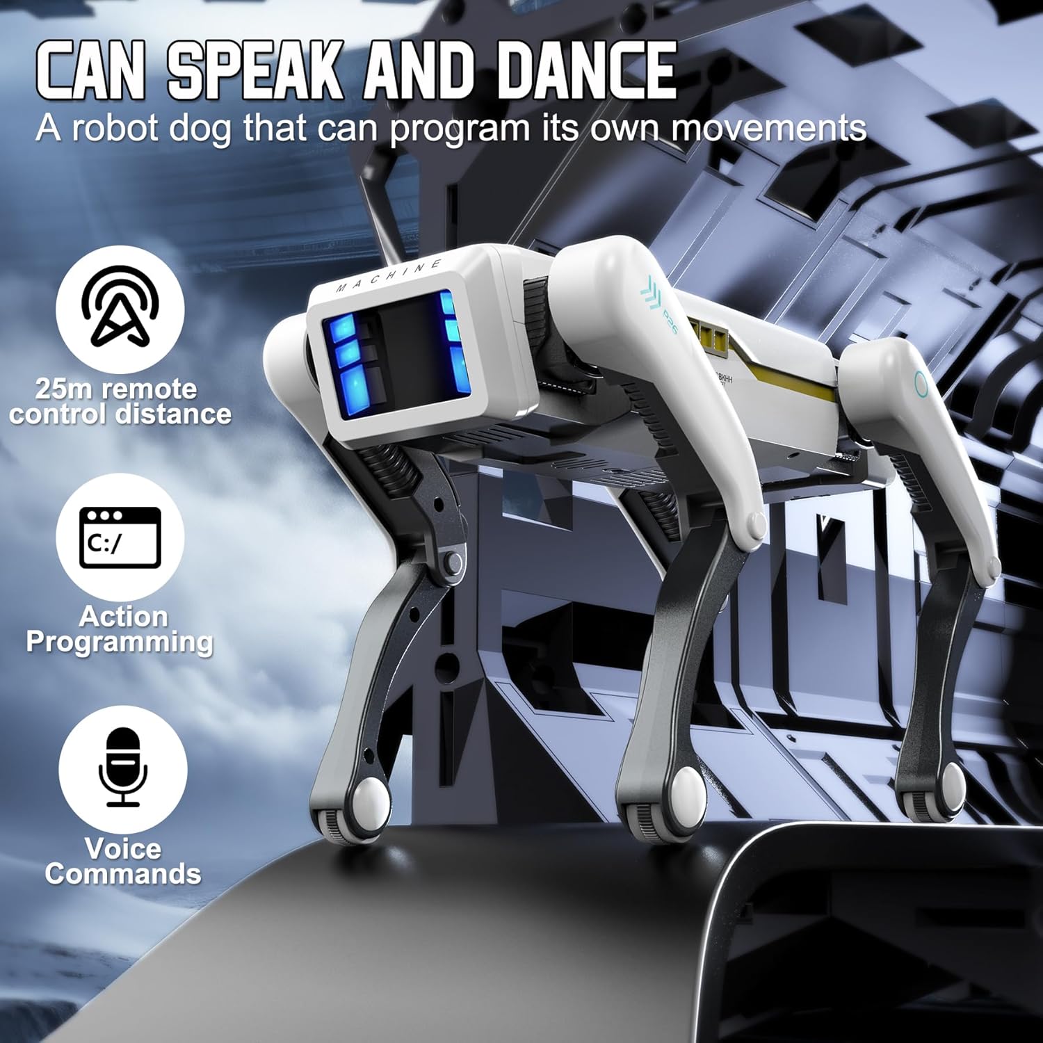 Chien robot RC multifonction i - Interactive Squeaky Plush Dog Toy avis et prix