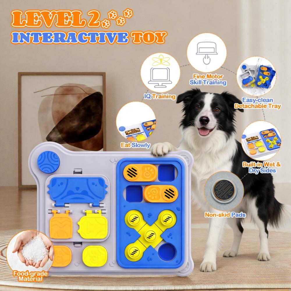 Jouet de puzzle pour chien et  - Dog Puzzle Feeder Toy avis et prix
