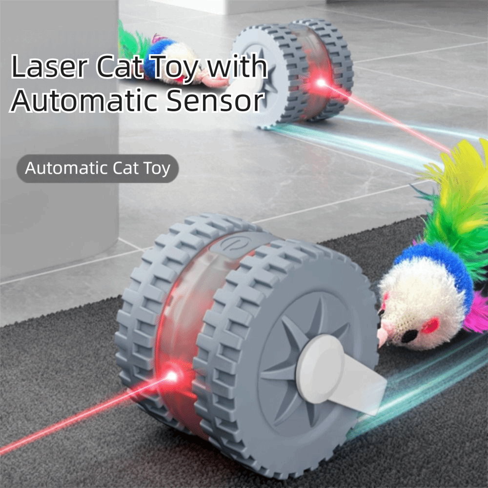 Jouet pour chat automatique av - Laser Pointer Cat Toy Automatic avis et prix