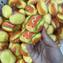 Nouveau jouet anti-stress squi - Interactive Squeaky Plush Dog Toy avis et prix